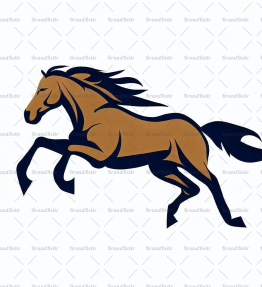 Galoppierendes Pferd